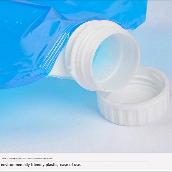 Isbadposer, Stor kapasitet Isbad Fryserpose, 5L Isposer for Isbad, Sammenleggbare poser for Isbad