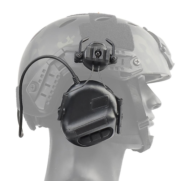 Hjelmer Headset Hørselvern Øreklokker Hjelmer Kommunikasjonshodetelefoner 360 justerbare hjelmer Headset