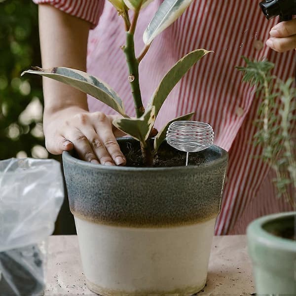 Bonsai Gødningskurv i Rustfrit Stål til Plantevækst 16 Stykker