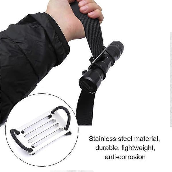 Viktbälte Glidskydd Professionella Små Dyksportverktyg Rostfritt Stål Sidemount Scuba Webbing Sele