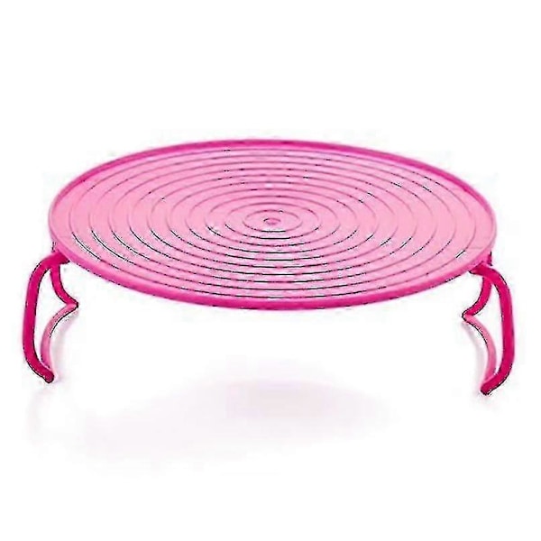 Monitoiminen mikroaaltouunin hylly ja höyrytysteline 2 pink