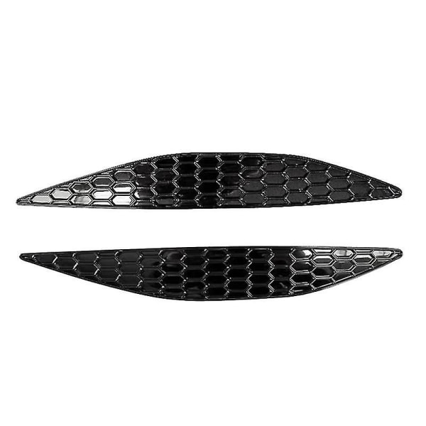 1 par bakre stang honeycomb reflektor deksel trim styling for Golf 7 MK7 2014-2018 bakre tåkelys stripe