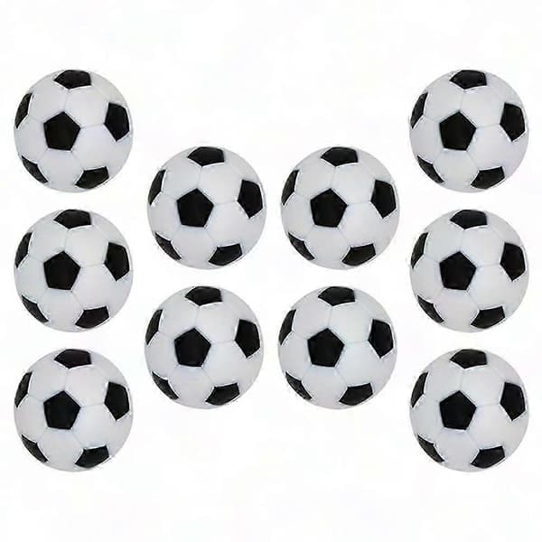 10-pak holdbare bordfodbolde - Reservedele til bordfodboldspil