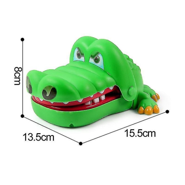 Spil Krokodilletandlæge Croc-tandlægelegetøjsgave til børn