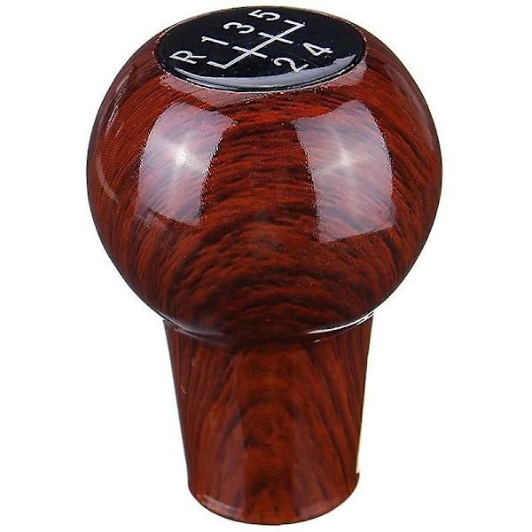 Bil 5-trinns bilgirskiftknapp Girknott for GOLF MK2 II II tilbehør peach wood color
