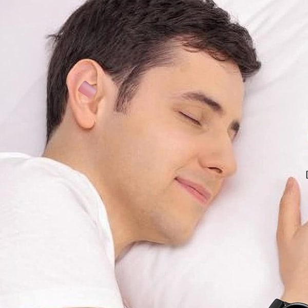 Generiske ørepropper for å sove, 5 par komfortable soveørepropper | Superlydisolerte ørepropper av svamp, hørselsvern ørepropper for å sove