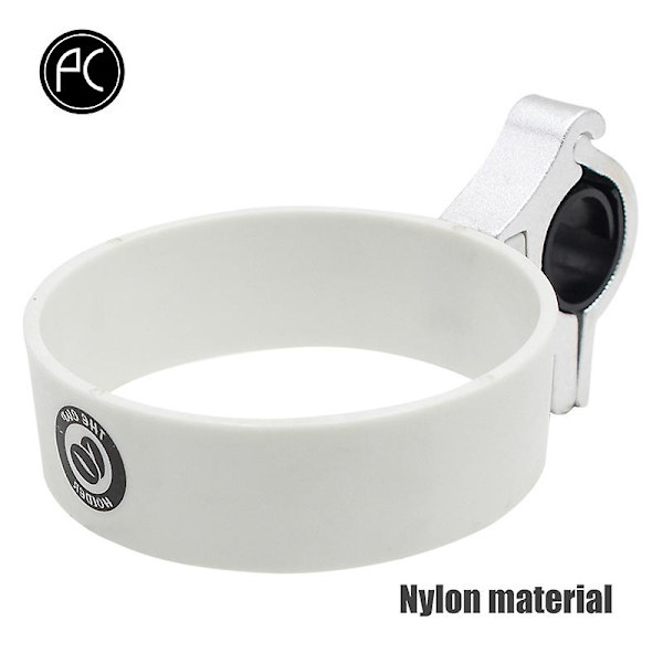 Pyöräily polkupyörän pulloteline Pyörän osat kahvikuppipidike teekuppipidike polkupyörän pidike alumiinipullokorkki Pulloteline - polkupyörän pullon pidike Nylon White