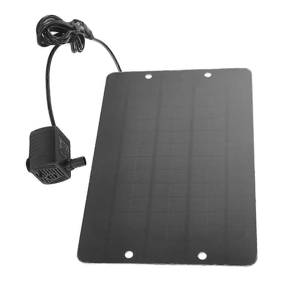 Solarfontänkit 6V 10W Monokristallin Kisel Solpanel Vattenpump Fågel