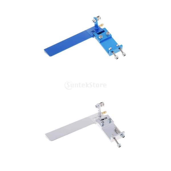 2x Aluminiumlegering 95mm Rc Båt Vann Absorberende Ror