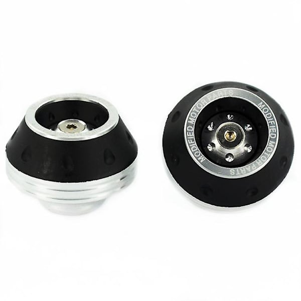 2st Aluminiumlegering Motorcyklar Fallskydd Explosionssäkert framgaffelkoppar Sliders Crash Universal Moto Safty Tillbehör - Fallskydd 9