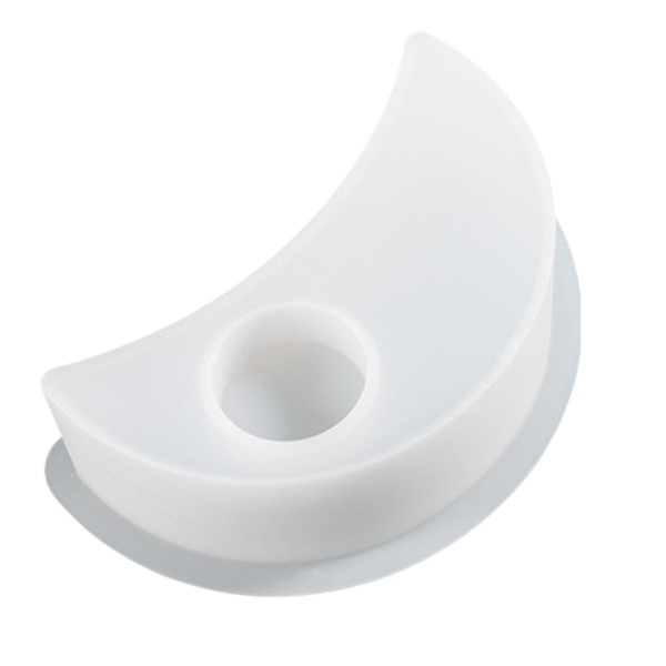 Fyrfadslysestage Resin Form, Moon Lysestage Epoxy Støbning Silikone Form 1