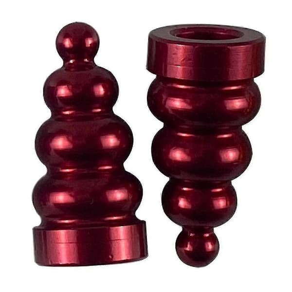 Mini Bil Dekk Ventilhetter Universelle Aluminium Legering Dekk Trim Tilbehør 4 Stk