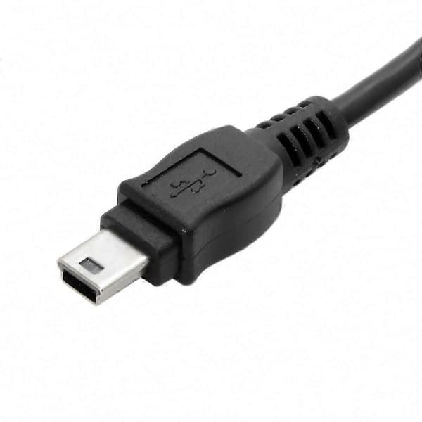 10ft PS3 Controller Opladerkabel til Playstation 3 Trådløs DualShock CECHZC2U USB Opladerledning Black