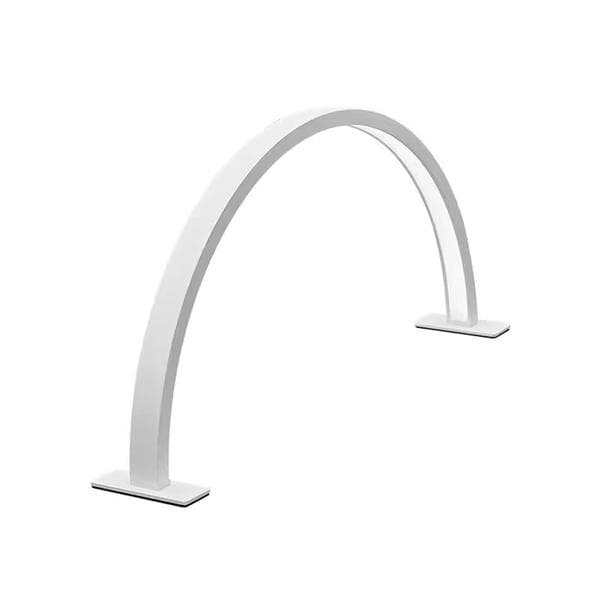 Halvmåneformet neglelampe - LED-skrivebordslampe (hvid)