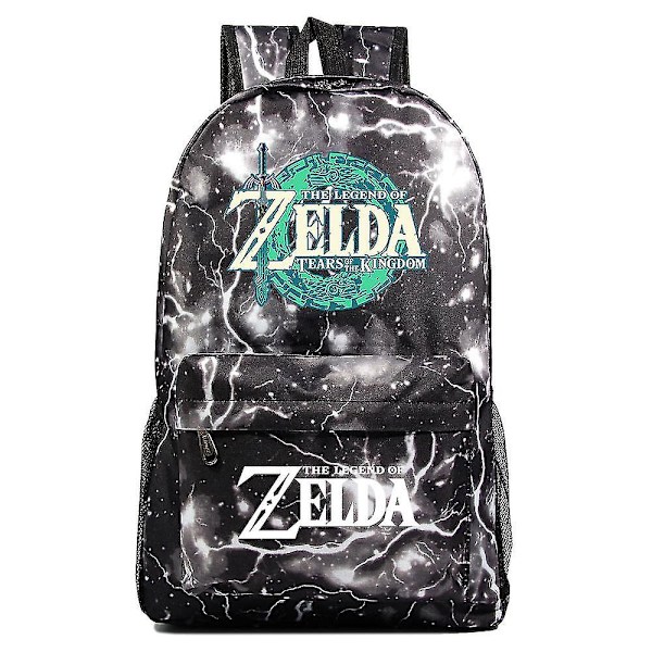 "Kingdom of Zelda Tears" printed skolväska - perfekt för grund- och gymnasieelever 4
