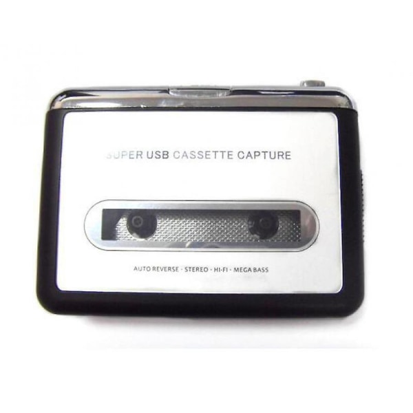 Kryc-bærbar kassetteafspiller lydkassettebånd mp3-konverter, konverter walkman-kassette til mp3 via usb, magnetofon en kassette