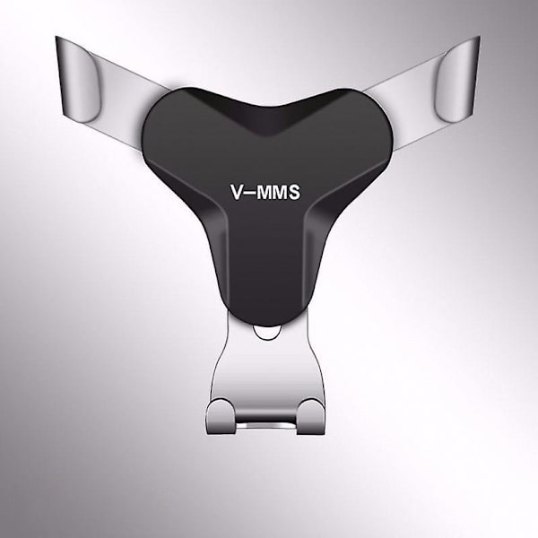 Universal Gravity Bil Telefon Holder Bil Air Vent Mount Stand Holder Support Til Iphone Xiaomi Biltilbehør Indvendig dekoration| | Silver