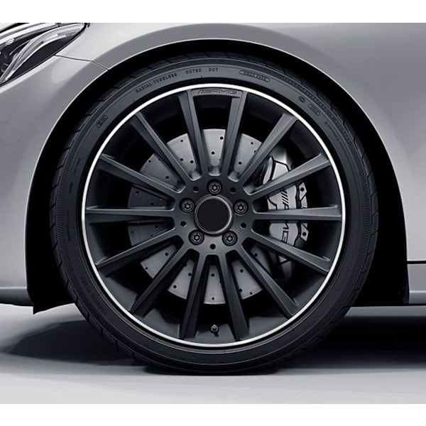 Set med 4 kompatibla hjulcenterkapslar VW 68MM Center Alloy Hub Ca