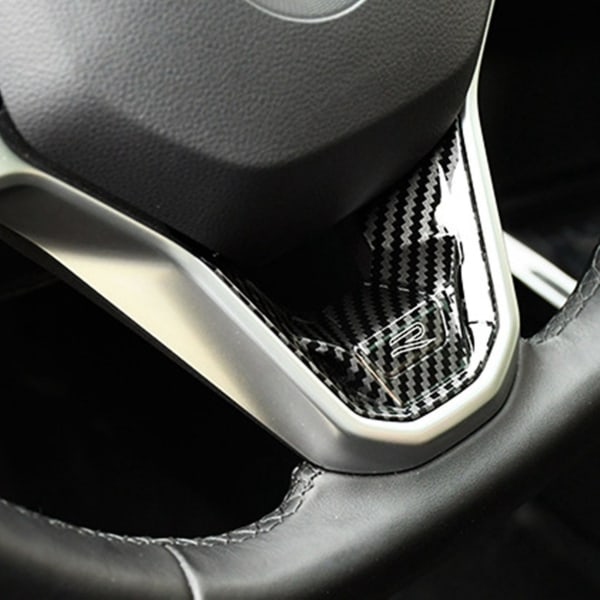 Carbon Fiber Car Rat Sticker Trim kompatibel med Golf 8 Mk8 2020 2021