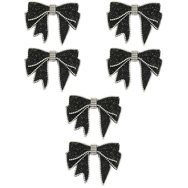 3 Par Rhinestone Sløyfe Sko Ornament Barn Sko Tilbehør Sko Dekorasjon
