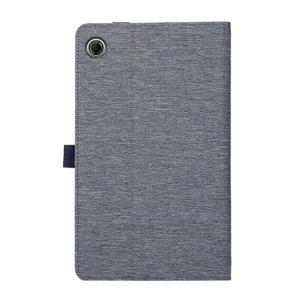 Stoftekstur Horisontal Flip Læder Tablet Etui Til Lenovo Tab K9 / Tab One Blue