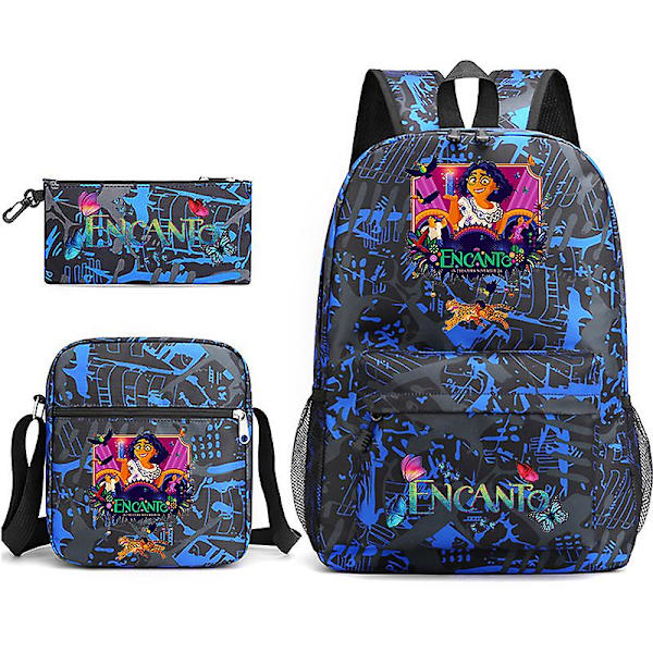 Encanto Mirabel Madrigals axelväska +ryggsäck + case Carnival Barnpresent Only Backpack