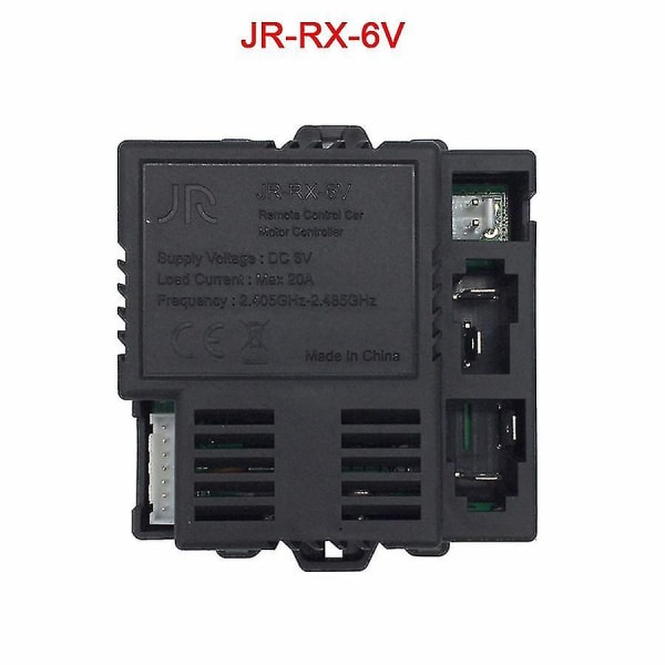 Jr-rx-12v Lasten sähköauton Bluetooth kaukosäädinvastaanotin, Smooth Start Controller Jr1958rx ja Jr1858rx/jr1738rx HY 12V Full set
