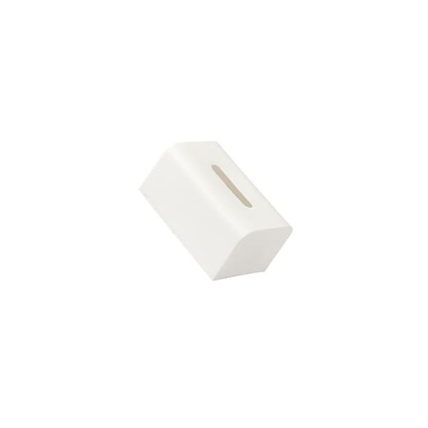 Rektangulær Servietboks Cover Moderne Servietboks Holder Plastik Servietboks Dispenser Simpel Til Husholdning white 18.5*11.8*9.3cm