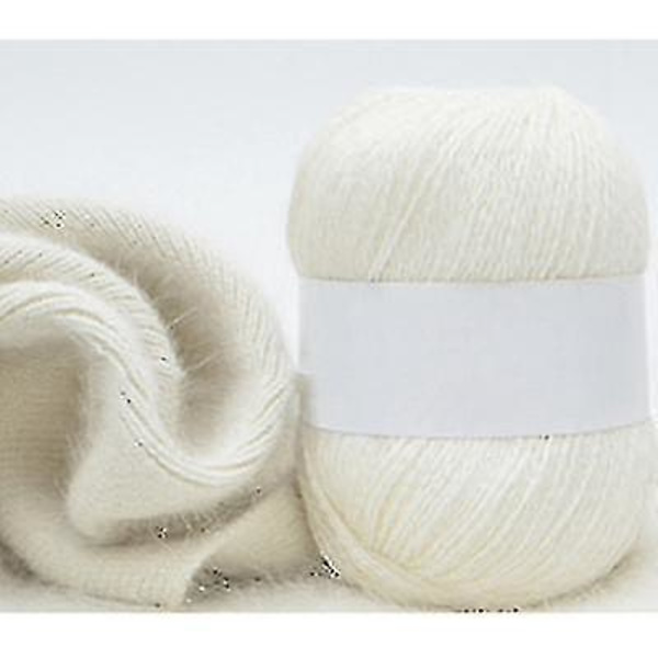 50g lång plysch mink mjukt ullgarn Handstickad tröja Tillbehör Långull kashmir Virkat stickat garn för hösten