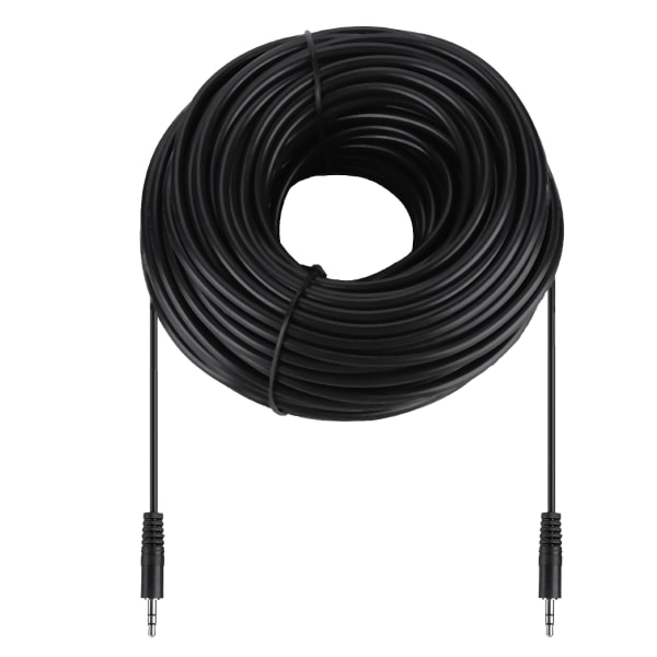 3,5 mm kupari uros-uros suojattu äänikaapeli kaiuttimille kuulokemikrofonille 30 m
