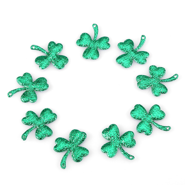 Onnen shamrock-konfetti, vihreä pöytäkonfetti joulujuhlan koristeluun, 300 kpl