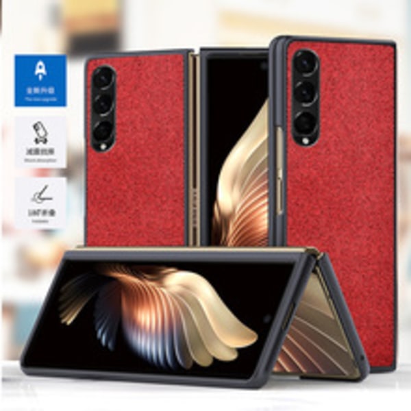 Galaxy Z Flip 3 5G Skal, Samsung Z Flip 3 Lyxigt PU Läder Plånbok Skyddande Mobilskal med Kortfack Ficka Fodral för Samsun