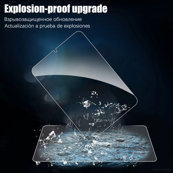 2ST Skärmskydd i härdat glas för Samsung Galaxy Tab S6 Lite Tabletttillbehör Film