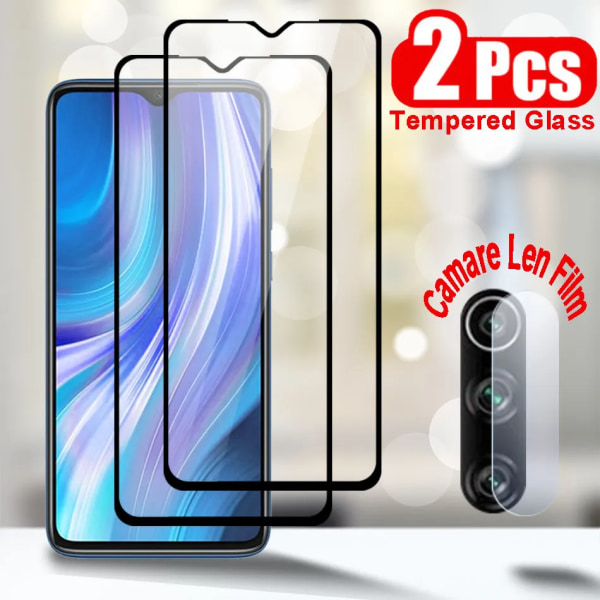 Härdat glas för Xiaomi Redmi 8A Full Screen Protector