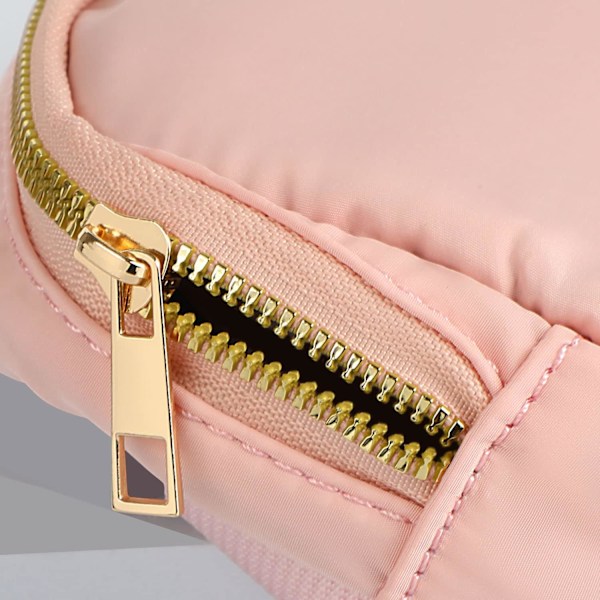 Midjeväska för Kvinnor Män Crossbody Magväska Höftväska med Justerbar Standardrem för Löpning, pink