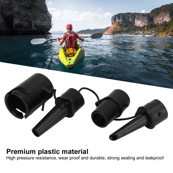 Luftpumpebyttedysersett Paddle Board Pumpedyser Ventiladapter for oppblåsbar luftsofa luftmadrass
