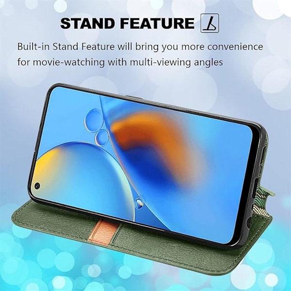 Plånboksfodral Kompatibelt med Samsung A52s 5G, Bokvikbart Flip Skyddsfodral med Ställ Kortplats Magnetisk Stängning för Galaxy