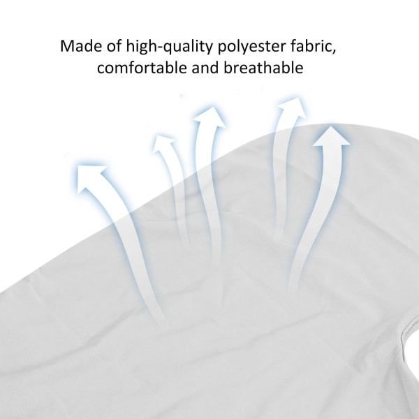 Udendørs Cykling Polyester Hoved Ansigts Dækning UV Beskyttelse Hovedtørklæde MultiPurpose(grå)