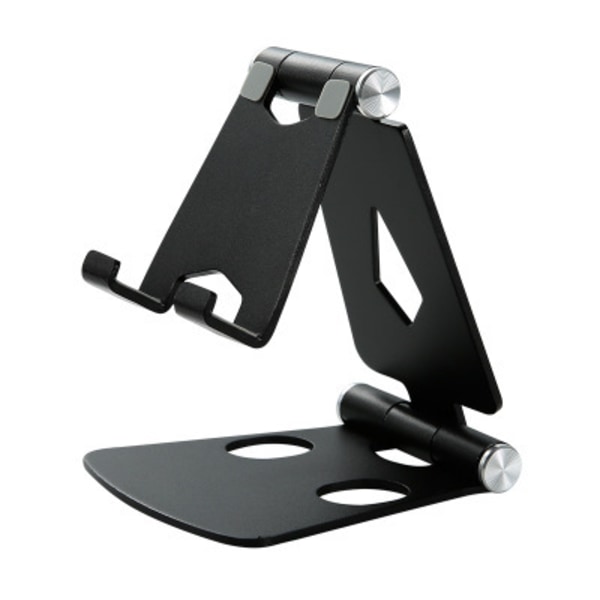 Stativ for Vinkel Høydejusterbart Skrivebord Solid Aluminium Metall Telefonholder for iPad, Alle Android Smarttelefoner, Skrivebord