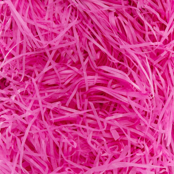 Pappersstrimlare Fyllning Utsökt Ljusa Färger Luktfri Raffia Fyllning Presentförpackning Stoppning för Presentförpackning Dekoration Rose Red 30g