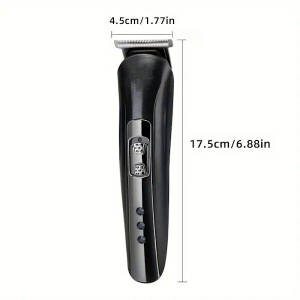 Barber Clippers Frisyr Kit, Uppladdningsbara Hårklippare, Herrfrisering Kit, Sladdlösa Fade Clippers Hårklippnings Kit, Kroppstrimmer