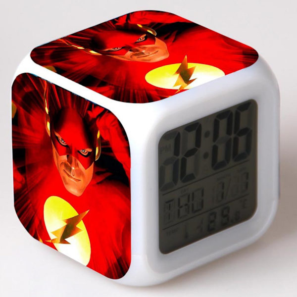 Harry Potter väckarklocka Harry Potter Harry Magic Färgglad stämningsfull LED Luminous väckarklocka（11）