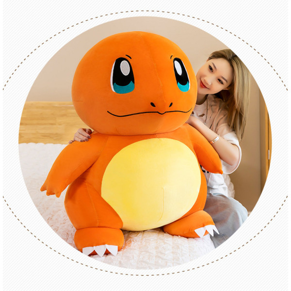 30CM Charmander Plysch - Officiellt licensierad - Mjuk plyschdjur av hög kvalitet - Generation 1 Starter - Present till barn och fans