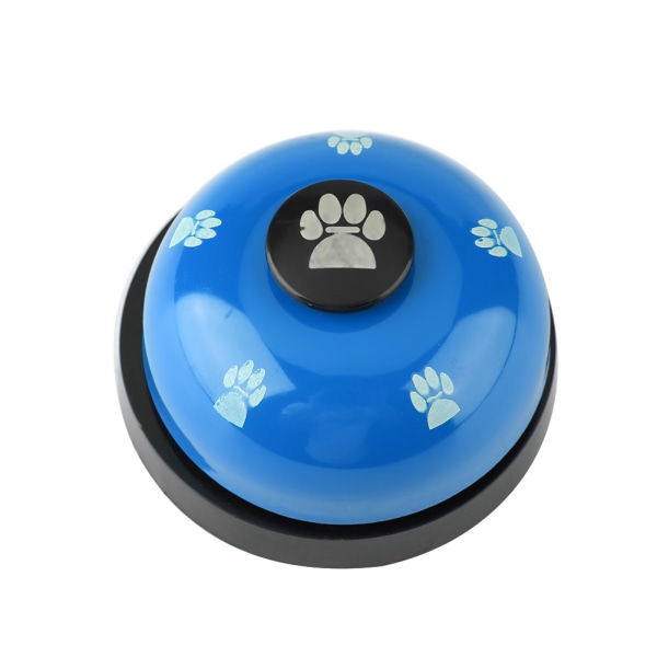 Stryk robust og holdbar søt tegneserie kjæledyrklokke for hundekatt interaktiv leketøy Blue