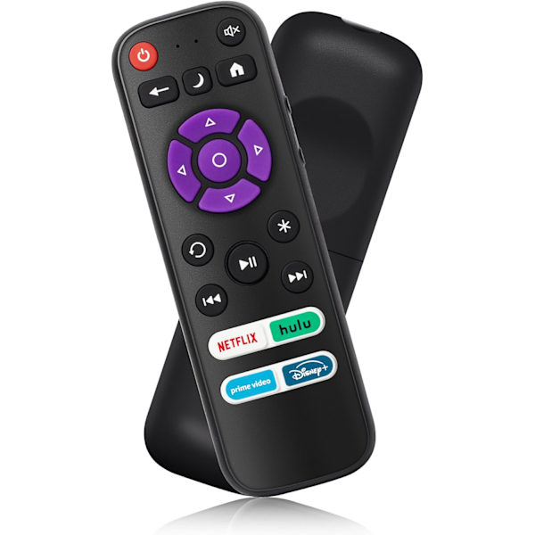 Ersättningsfjärrkontroll endast för Roku TV, kompatibel med TCL Roku/Sharp Roku/Insignia Roku/Onn Roku/Element Roku/Westinghouse Roku/Philips Roku Sma