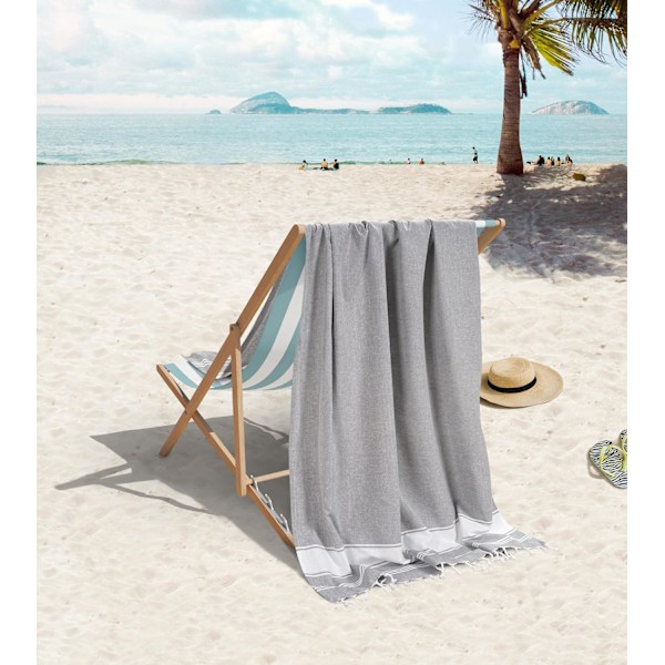 Turkisk Strandhandduk, 2-pack Överdimensionerade Handdukar, 99x180 cm, Snabbtorkande Poolhanddukar i Bomull för Vuxna, Absorberande Sandfria, Lätta alloy