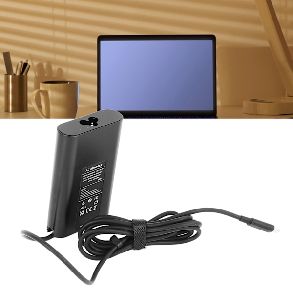 Type C Laptop Strømadapter 65W 20V 3.25A Flere Beskyttelse Type C Laptop Oplader til Computer Tablet EU Stik 100‑240V