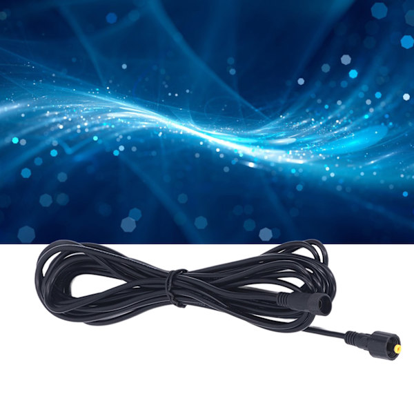 Solcellelys forlengelseskabel DC5.5x2.1mm 5 meter ledning ledning 12V 24V Universal