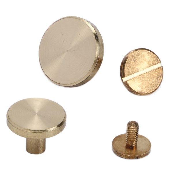 10 sarjaa kirjansidontakierre helposti sidottava purettava tukeva DIY-kirjanpidon niitit nahkatöihin Kirjanpito 13x18mm