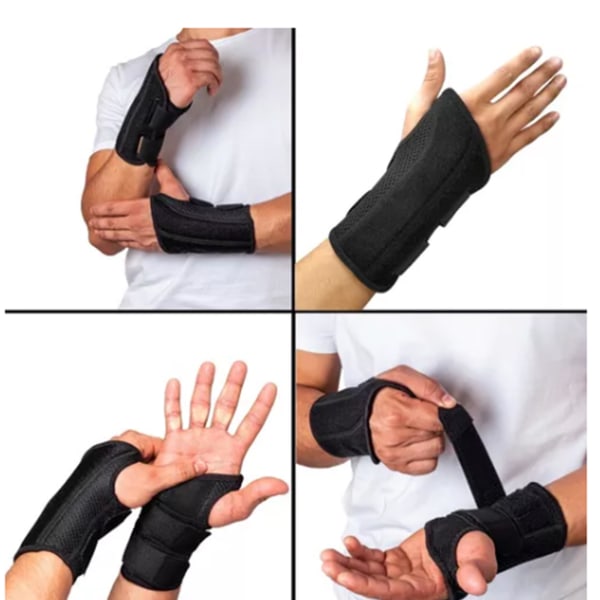Sport Handledsstöd Handledskompressionsärm för män Kvinnor Fitness Artrit Tendinit Smärtlindring Left